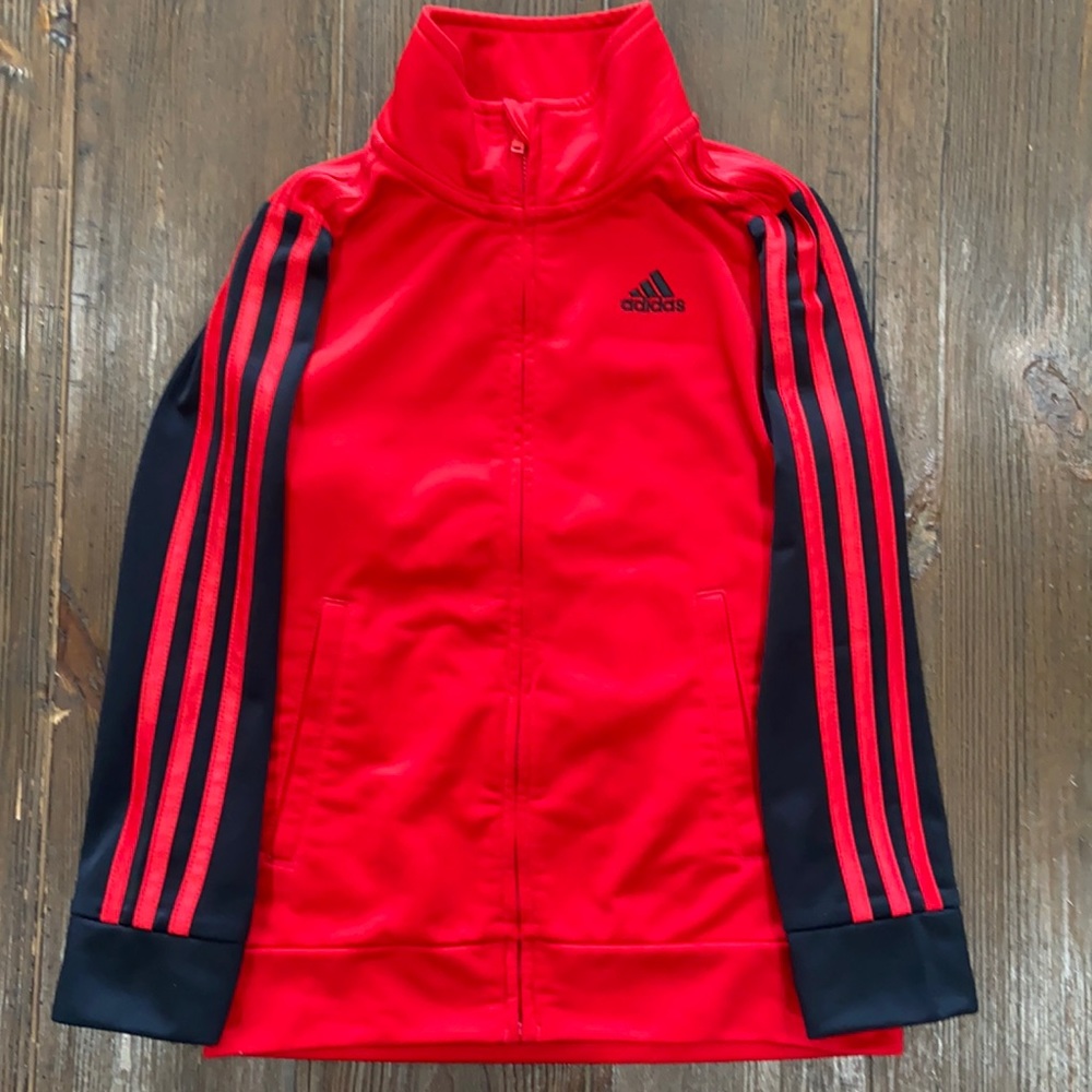 Boys Adidas track jacket